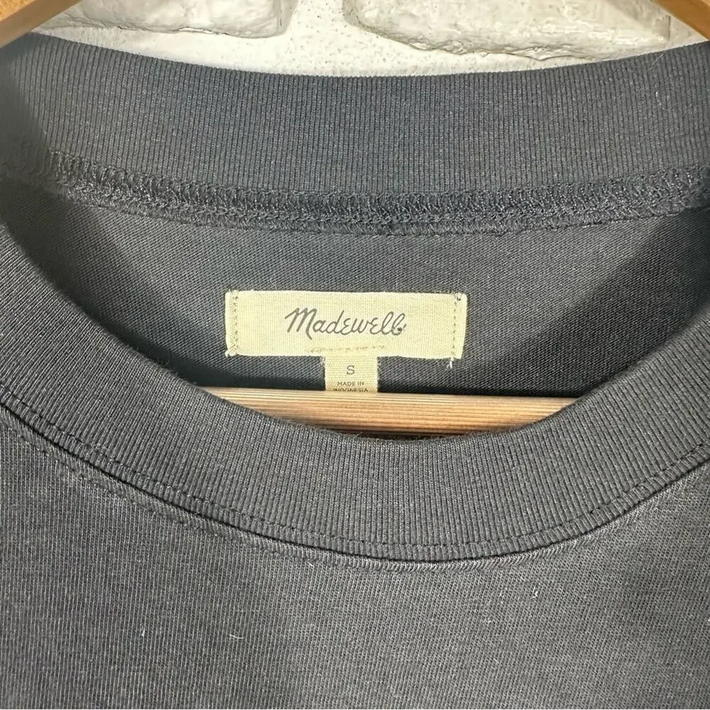 Madewell Pocket Tee Dress Black Size Small - Picture 7 of 13